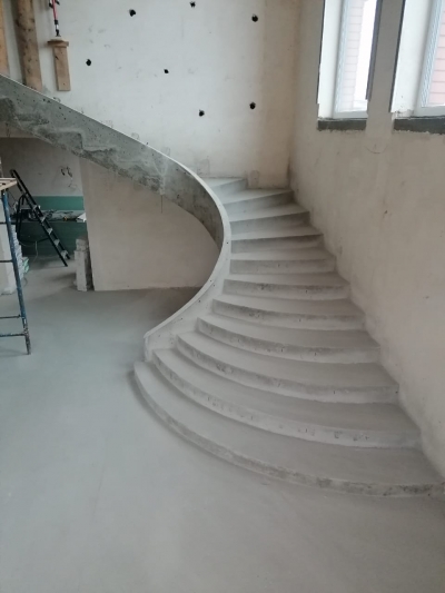 Дизайнерская лестница п. Чернянка